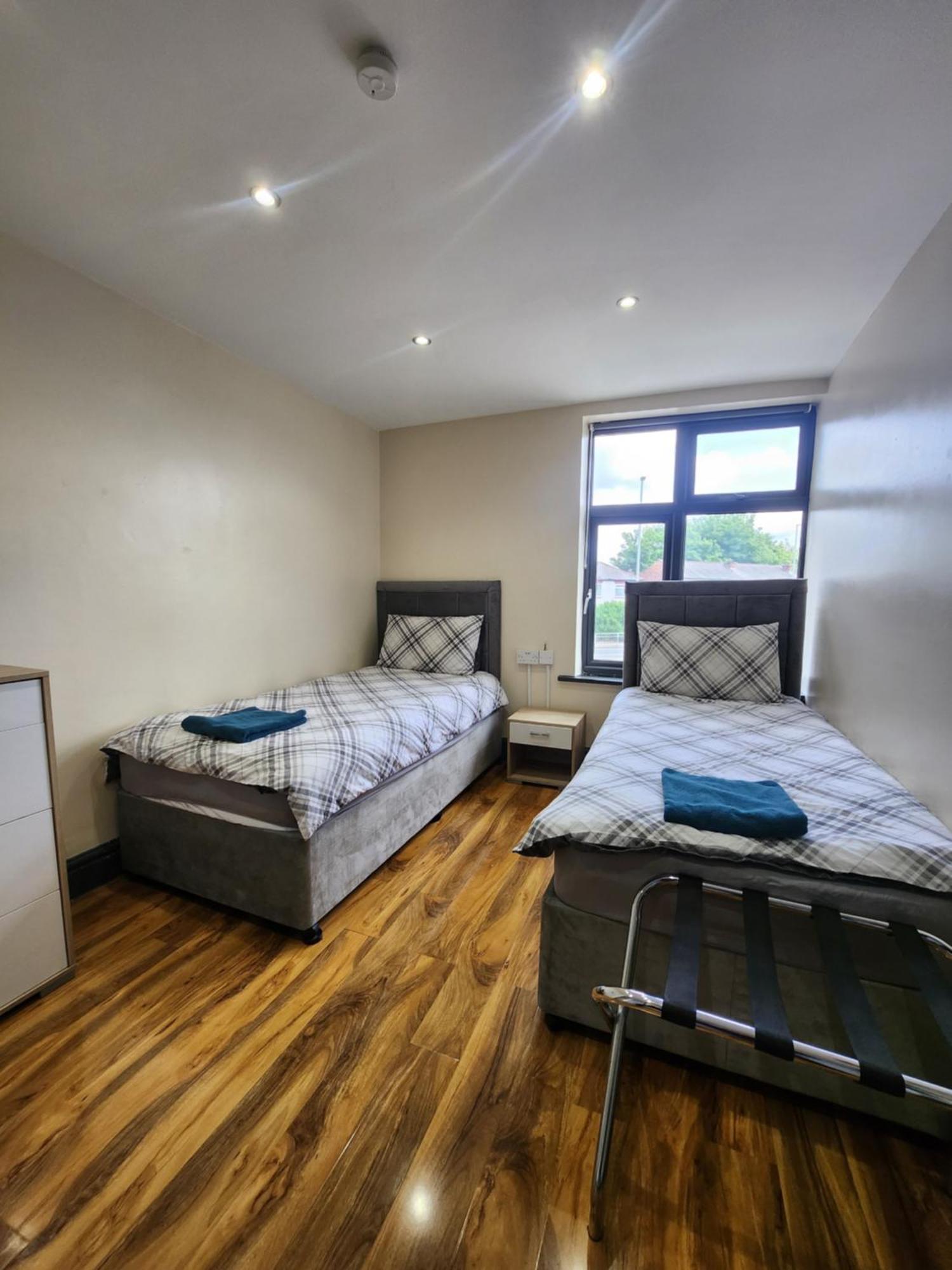 133 A Park Road Apartment Manchester Bagian luar foto